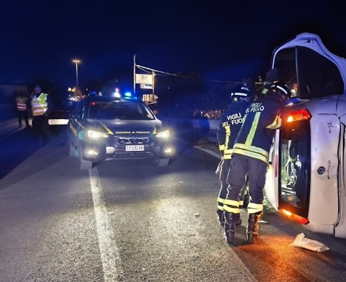 Grave incidente stradale a Santa Croce, due coniugi restano feriti in modo serio