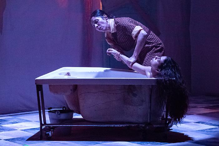 Una scena dello spettacolo 