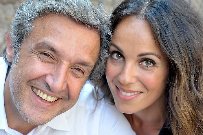 Flavio Insinna e Giulia Fiume 