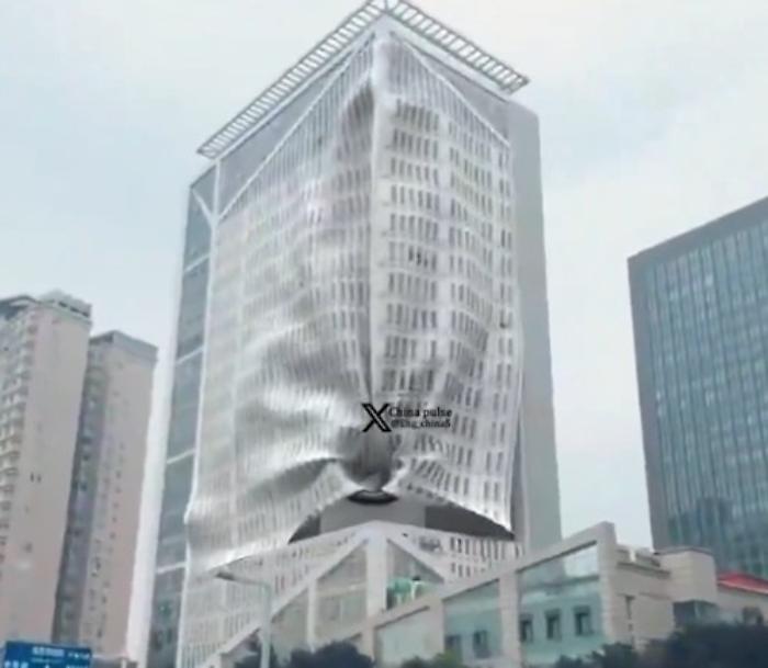 Il display LED 3D in Cina che lascia a bocca a perta