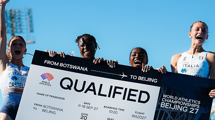 Atletica: subito grande Italia ai Mondiali di staffette, "pass" iridato per la 4x100 donne, la 4x400 mista e la 4x400 donne con la nissena Alice Mangione superba in ultima frazione