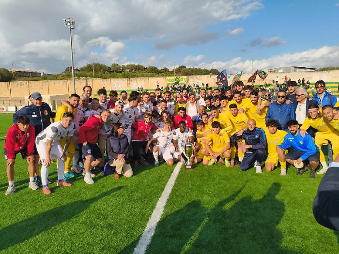 Storica doppietta per il Modica calcio che si aggiudica la Supercoppa "Bino Abisso"