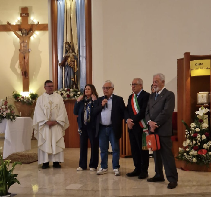 Vittoria, donato un defibrillatore alla chiesa di San Giovanni Bosco