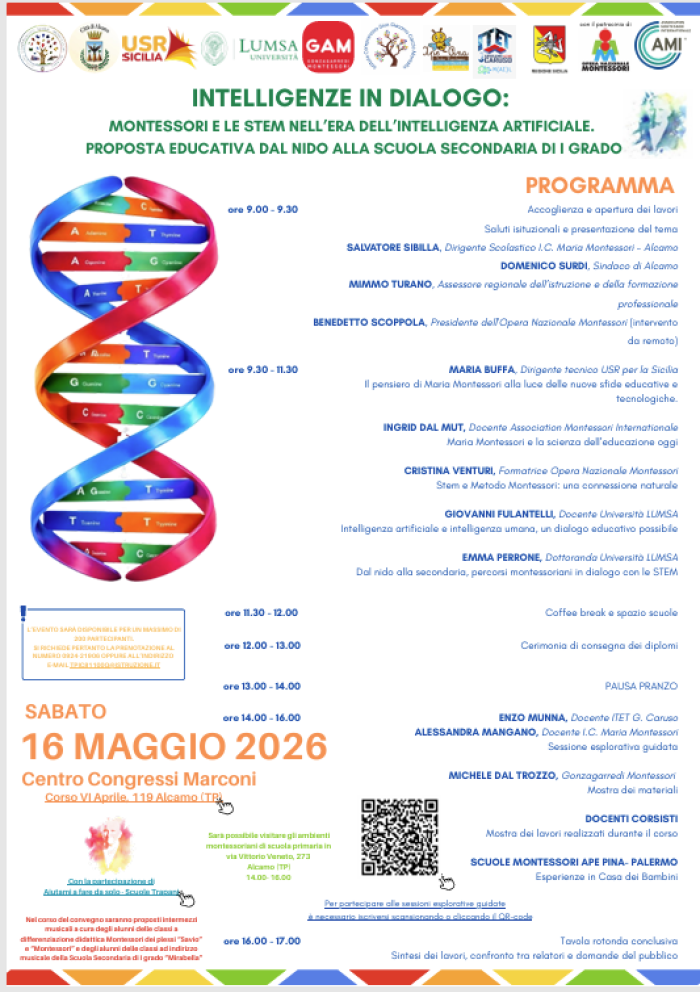 Dialogo tra menti: Montessori, STEM e intelligenza artificiale per una scuola del futuro