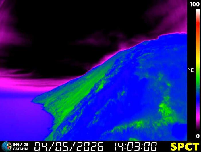 Eruzione Stromboli,  colata sulla Sciara del Fuoco e tremori elevati