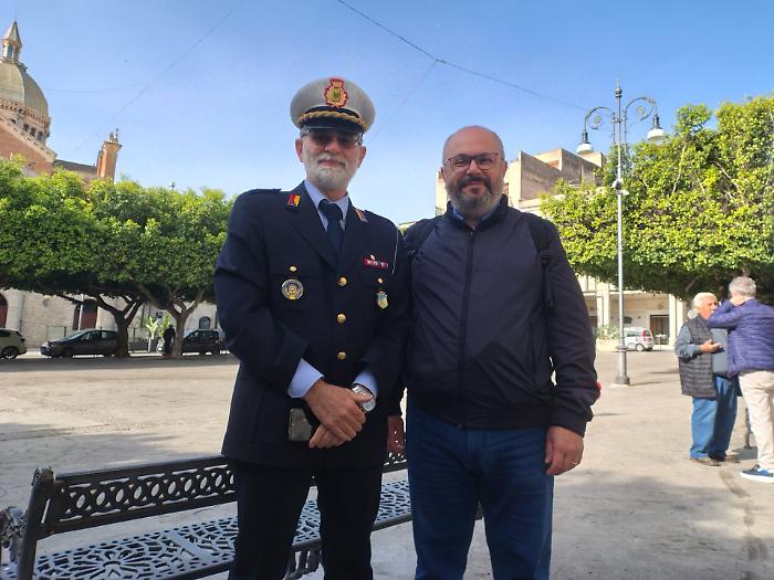 Polizia locale di Favara, Luigi Alessi &egrave; il nuovo comandante: insediamento ufficiale con il sindaco Palumbo