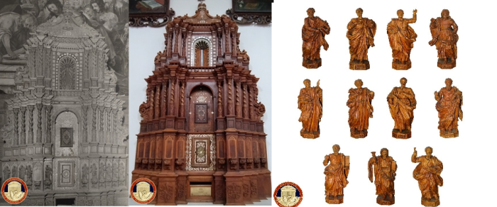Ritrovate otto statuette raffigurante gli apostoli rubate 53 anni fa in una chiesa, sono tornate al loro posto