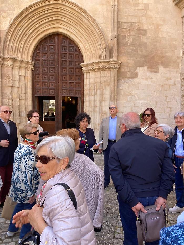 Modica, visita guidata dell'Unitre alla chiesa del Carmine