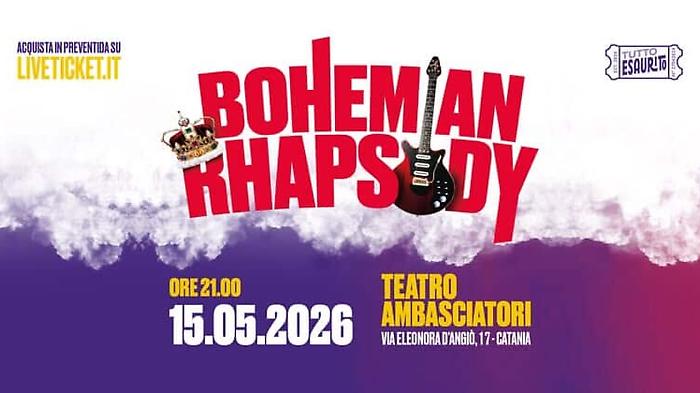 Bohemian Rhapsody: musica, ribellione e spettacolo rock al Teatro Ambasciatori
