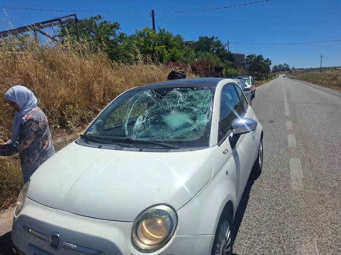 Inseguito dai randagi fugge e si scontra con un'auto, grave incidente ad Acate