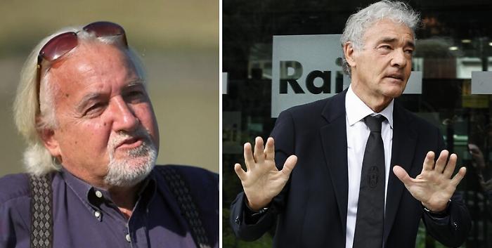 da sinistra Salvatore Baiardo, Massimo Giletti