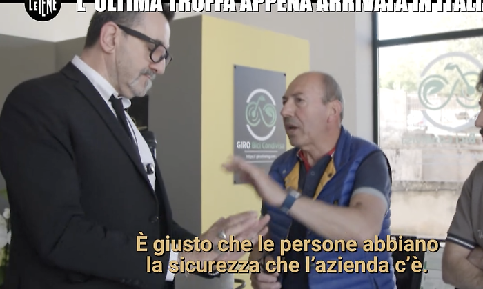 "Le Iene" a Ragusa per sventare potenziali truffe