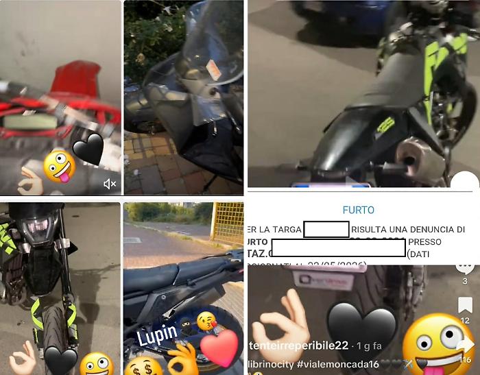 I furti di moto in diretta social: la nuova "spirtizza" dei ladri che postano i colpi messi a segno