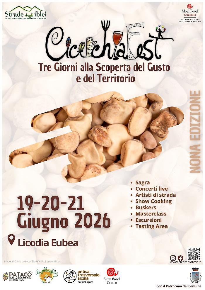 CicerchiaFest 2026 a Licodia Eubea: la cicerchia, il legume che non vuole sparire