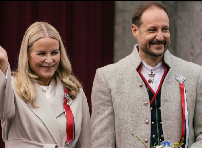 Mette-Marit e il marito, il principe Haakon