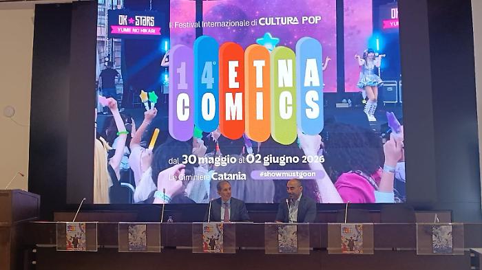 presentazione etna comics 2026