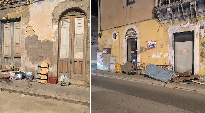 Vittoria, minidiscariche in centro: l'emergenza non si attenua