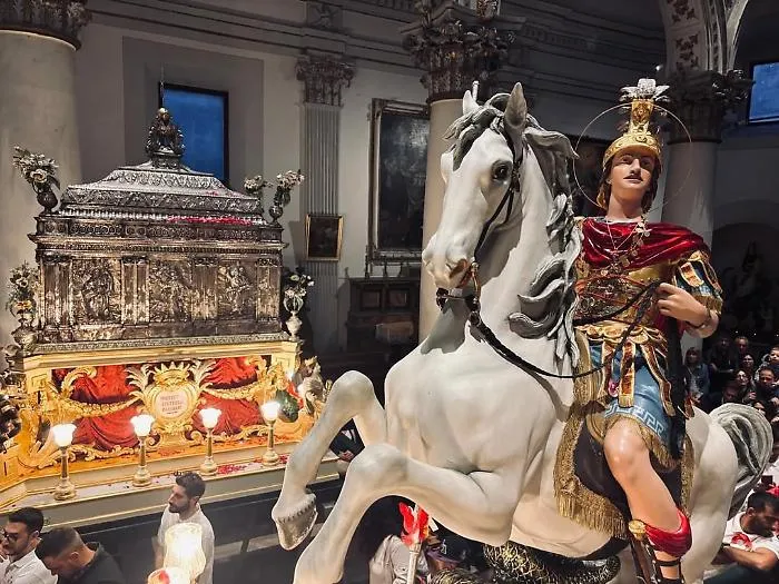 Ragusa, fase clou per i festeggiamenti patronali di San Giorgio