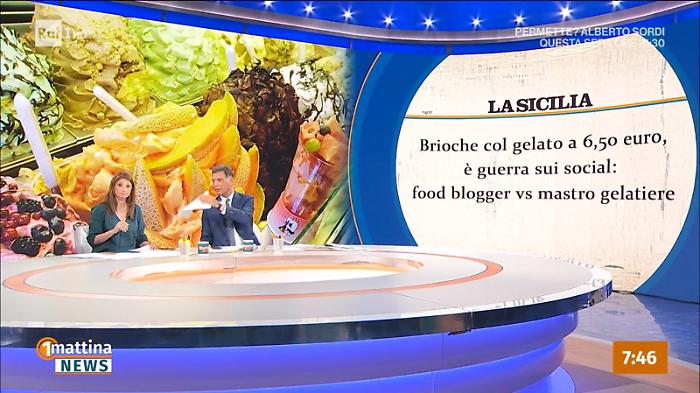 Il dibattito sul caro-gelato dalle pagine de "La Sicilia" a Rai 1