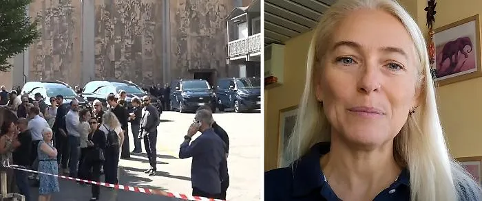 Morti Maldive, i funerali a Genova di Monica Montefalcone e della figlia Giorgia
