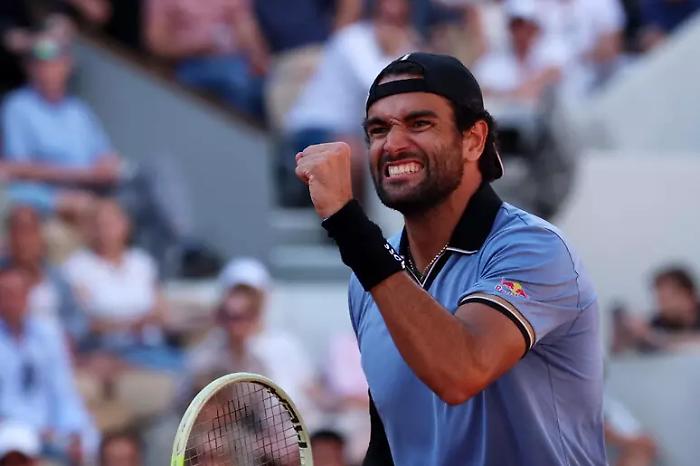 Berrettini batte  Cerundolo: &laquo;Mi sento alla grande, voglio godermi questa vittoria al Roland Garros&raquo;