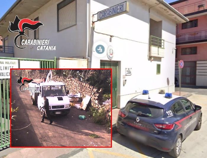 Fototrappole inchiodano due "furbetti" dei rifiuti: denunciati nel Catanese