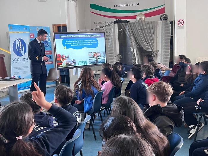 Cultura del mare, concluso il progetto educativo della Capitaneria di porto di Pozzallo