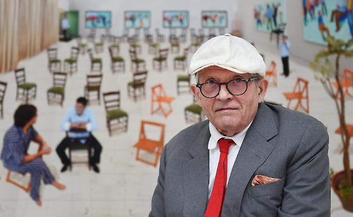 Ci lascia a 88 anni il pittore delle piscine turchesi e dei cieli californiani: il mondo dell'arte &egrave; in lutto