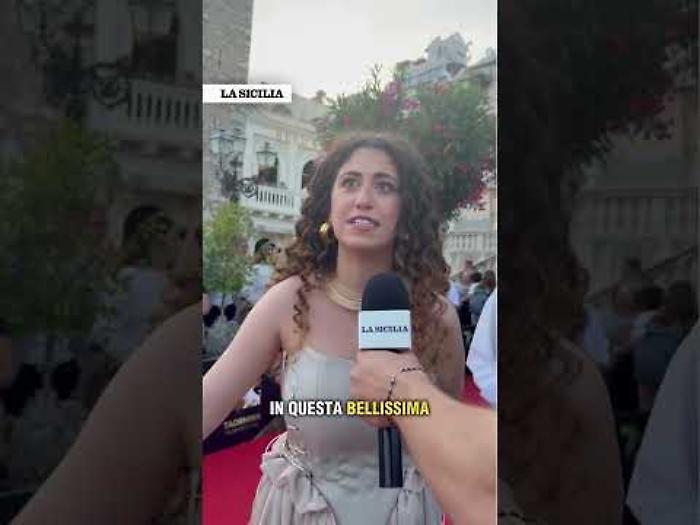 Delia Buglisi emozionata alla 72&ordf; edizione del Taormina Film Festival: "Nuovo Cinema Paradiso" sarebbe la mia colonna sonora
