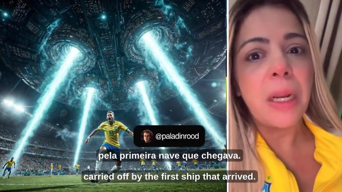 Un'invasione aliena durante Brasile Scozia: la previsione folle (diventata virale nel web) della veggente brasiliana