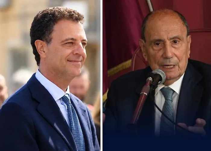 da sinistra Nino Minardo, Renato Schifani