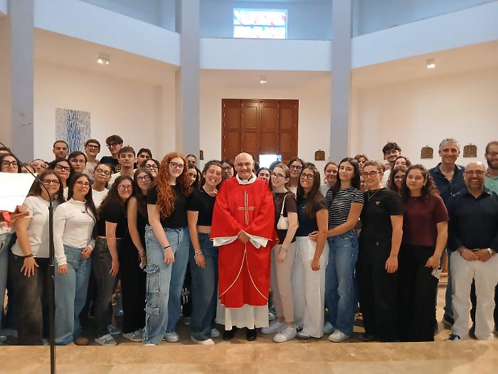 Ragusa, i maturandi a messa per ricevere la benedizione in vista degli esami
