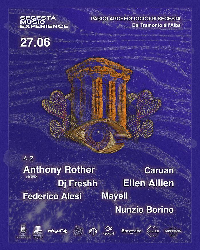 Segesta Music Experience 2026: musica elettronica, arte e sapori nel cuore di 2.500 anni di storia
