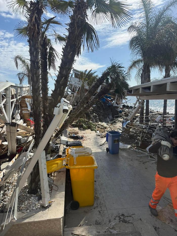 Ciclone Harry, la garanzia di Schifani ai balneari per i danni sub&igrave;ti: altre 40 erogazioni in arrivo