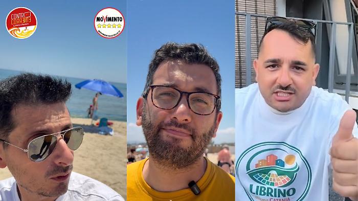 Catania, politica e TikTok: alla Plaia protesta sui rifiuti di M5s e Controcorrente. E l'influencer lancia la lista civica