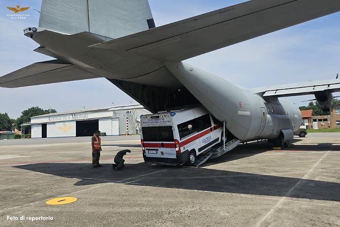 Volo salvavita da Catania verso Roma: dodicenne trasferito al Bambin Ges&ugrave; 