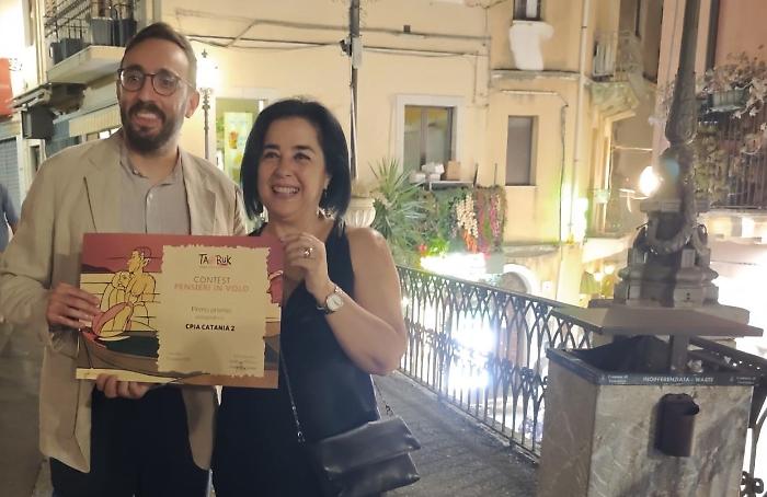 La fiducia prende il volo: il CPIA Catania 2 vince "Pensieri in volo" a Taobuk