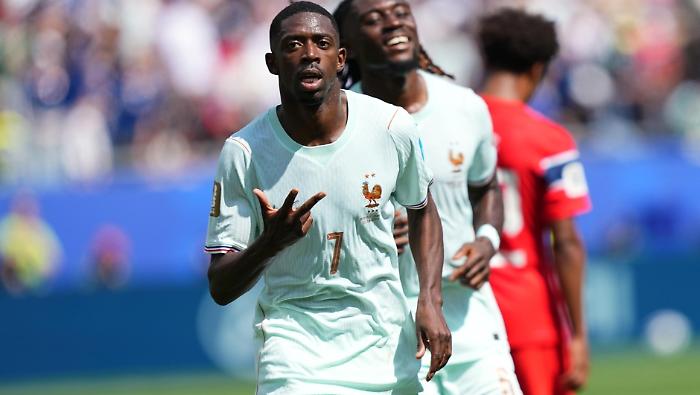 Triplette Dembele contro la Norvegia di scorta: i transalpini calano il poker e conquistano il primato del girone 