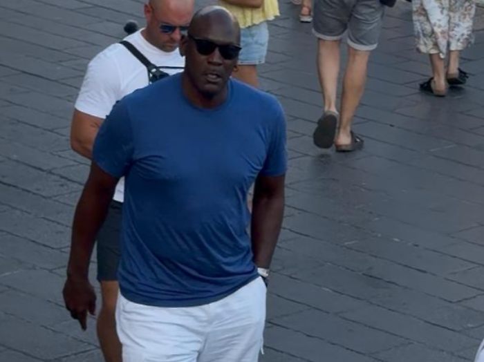 Chi si rivede: Michael Jordan a Taormina