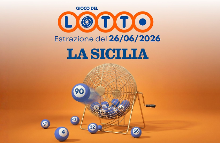 Lotto, 10eLotto e Superenalotto: le estrazioni e le quote del 26 giugno 2026