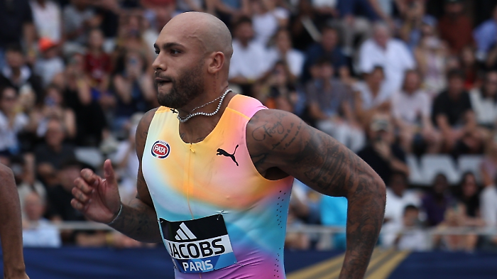 Atletica: Marcell Jacobs sempre pi&ugrave; convincente, 3&deg; a Parigi sui 100 in 9"96 