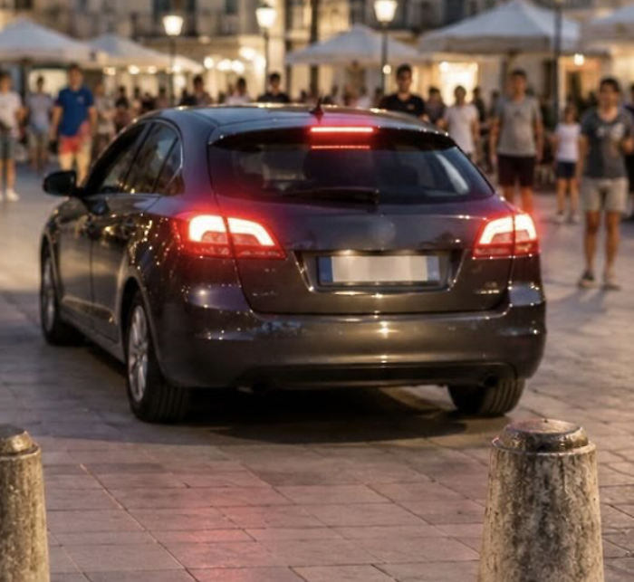 Marina di Ragusa, auto entra nella zona pedonale e crea rischi per pedoni e bambini
