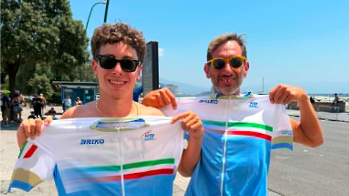 Triathlon: ai tricolori di Aquathlon Sicilia tricolore con Riccardo Cultore e Francesca Calvauna
