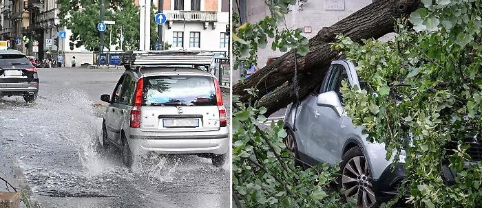 Clima impazzito: temporali e vento spazzano, in parte, l'ondata di caldo dal Nord alla Sicilia