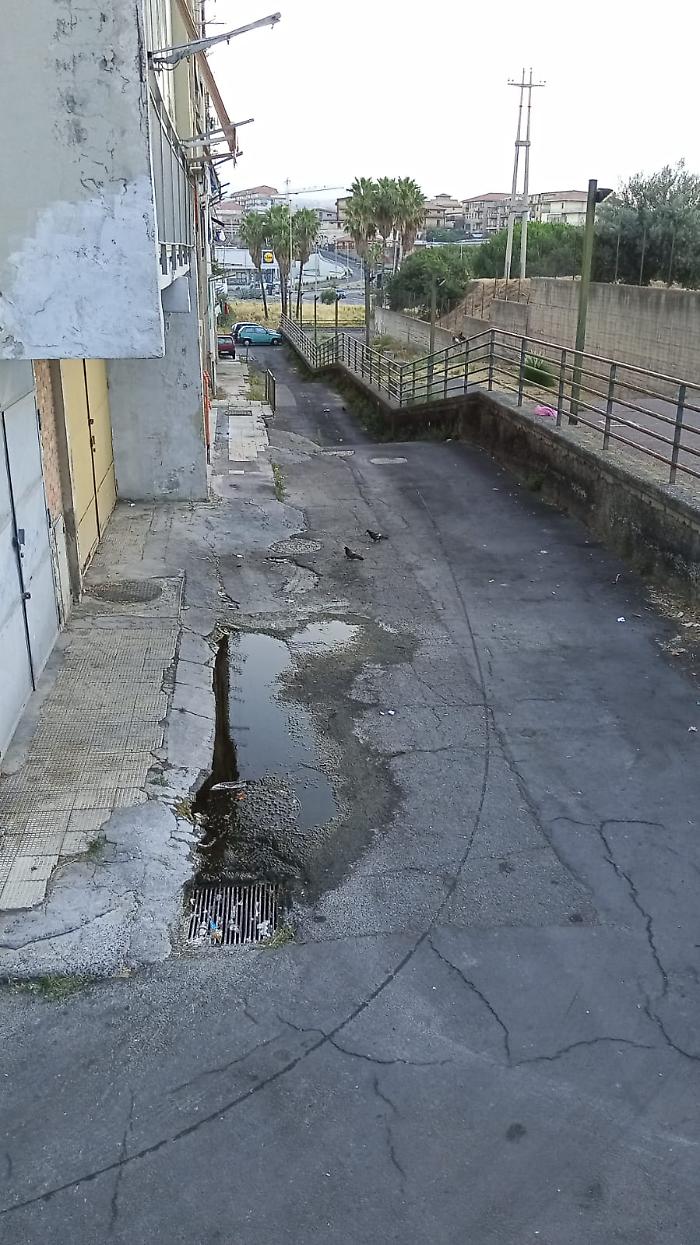 Catania, largo Alberto Favara, Monte Po