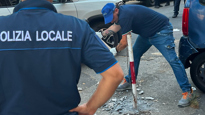 Catania, a Librino "liberati" gli spazi pubblici occupati abusivamente