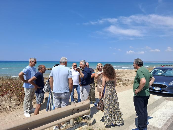 I cantieri aperti a Donnalucata e a Marina di Marza per la sicurezza stradale