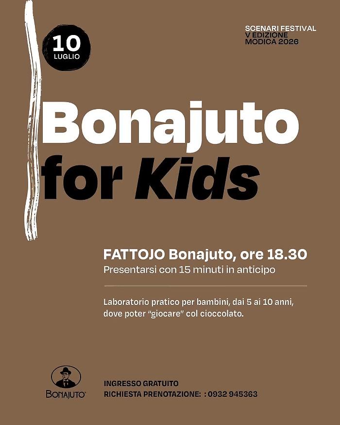 Scenari &egrave; anche famiglie, musica e condivisione: tornano Bonajuto for Kids e ScenaRiad