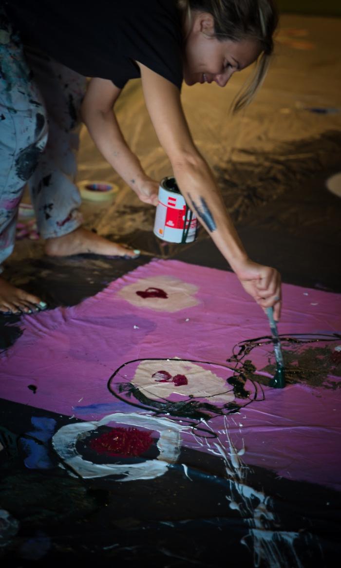 l'artista Micaela Cometa Xerra