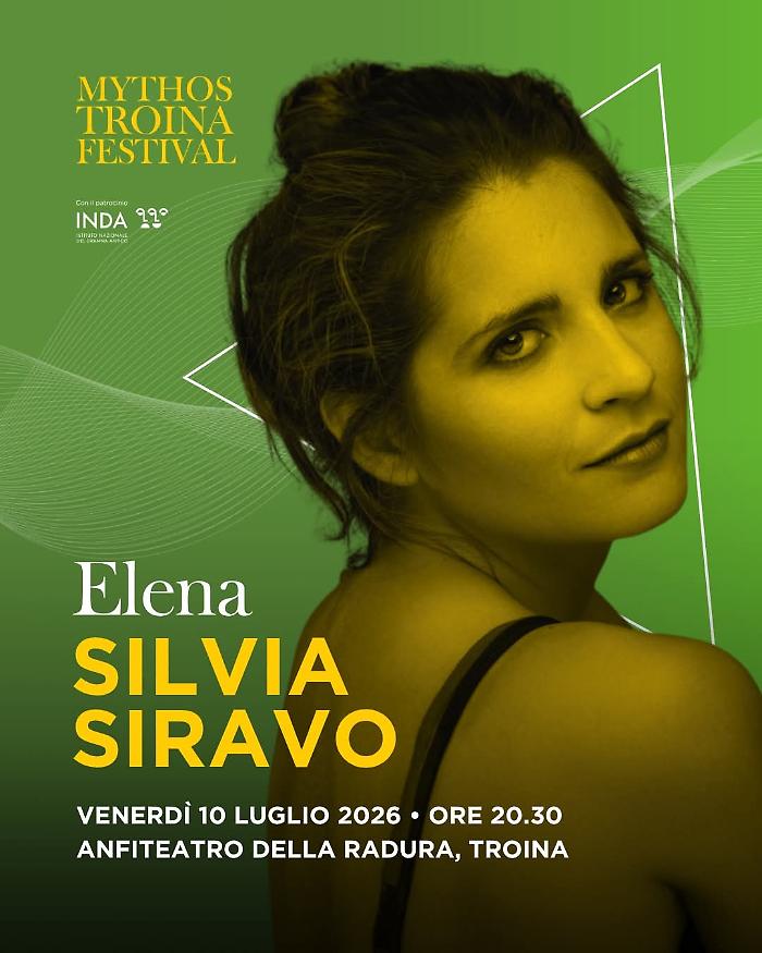 Mythos Troina Festival, venerd&igrave; 10 luglio in scena "Elena" di Euripide con Silvia Siravo 